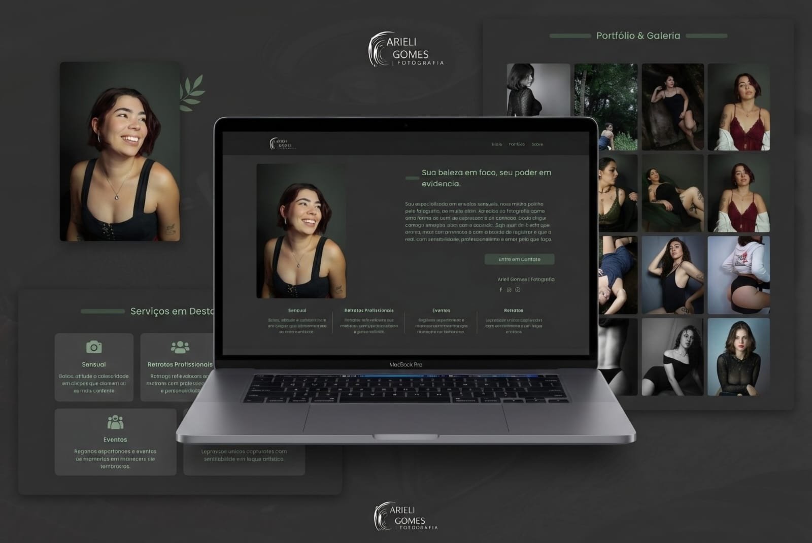 Projeto Landing Page Fotógrafa